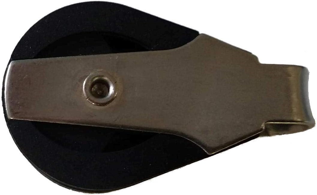 MarineNow 30 mm Marine 316 SS Block Rope Pulley Nylon