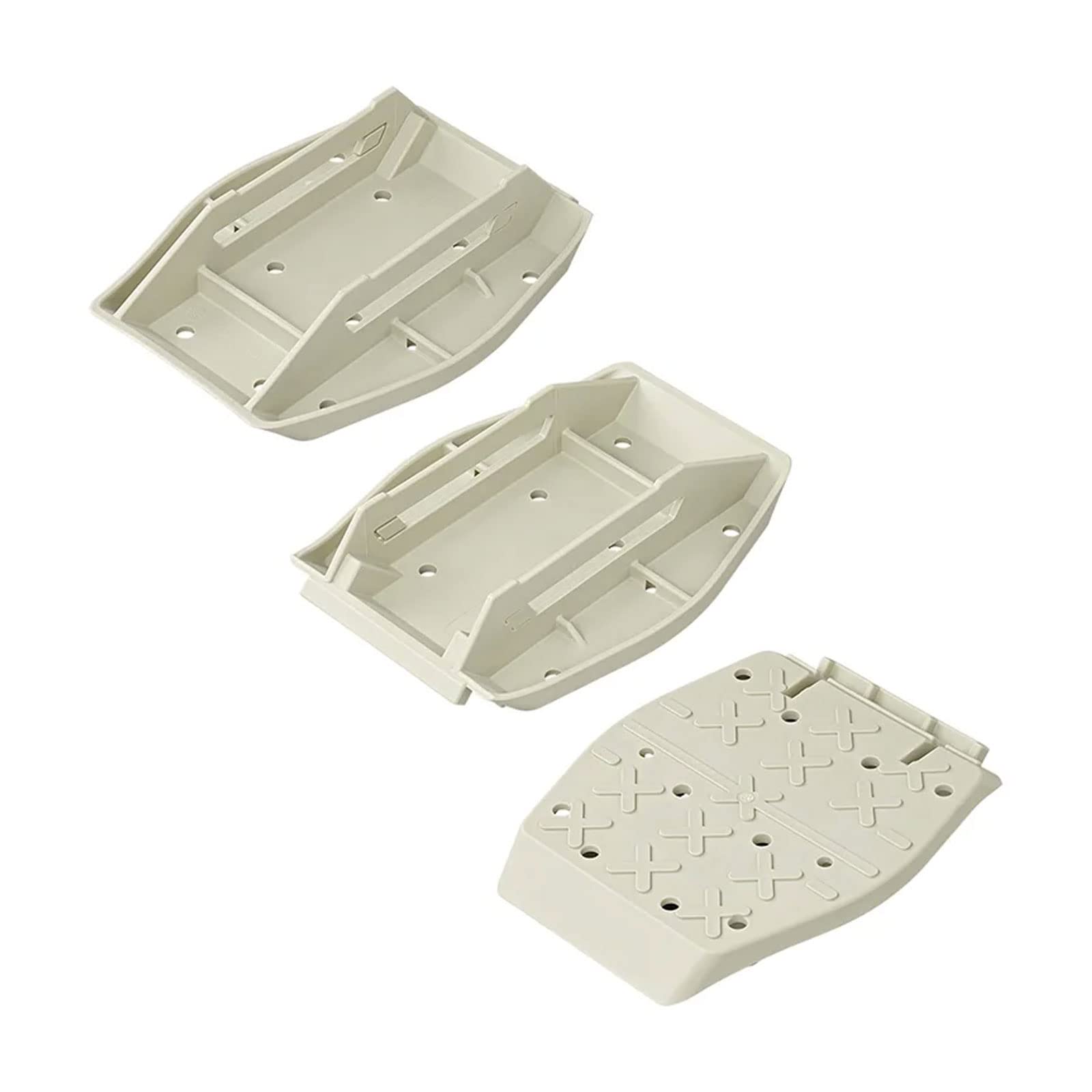 Lot de 4 plaques de support compatibles avec les supports AL-KO et les supports de caravane