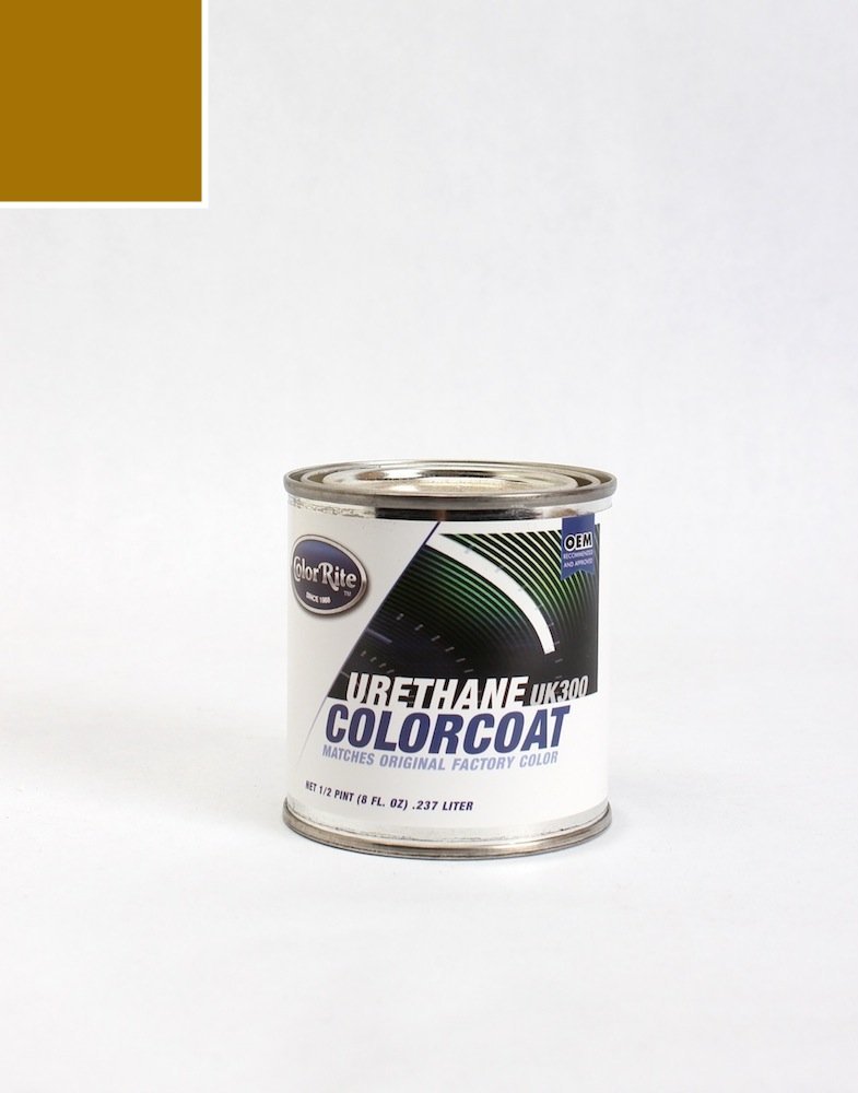 Half-Pint for Pontiac All Automotive Touch-up Paint - Coronado Gold Irid 53 (1970) - Color-Only Package