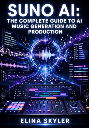 SUNO AI: THE COMPLETE GUIDE TO AI MUSIC GENERATION AND PRODUCTION: Prompt Engineering, Lyrics, Genre Styling, Suno Studio Workflows, and Commercial Licensing for Content Creators