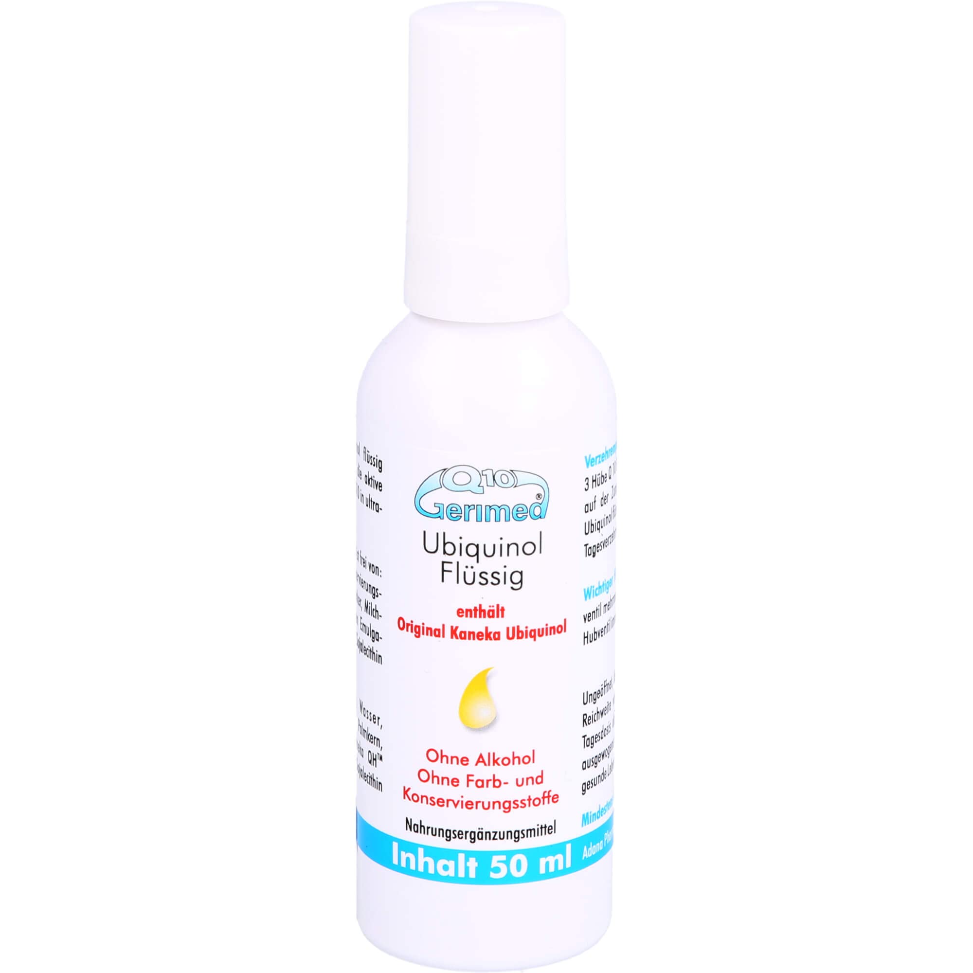 q10 gerimed ubiquinol flüssig 50 ml