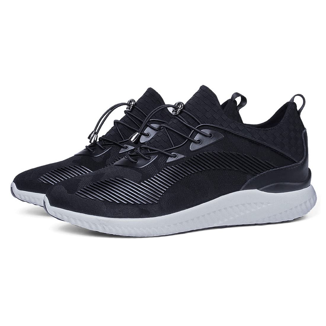 VIBLiSS Sneakers da Uomo con Rialzo Scarpe da Passeggio Atletiche Antiscivolo Sneakers Alte alla Moda Scarpe da Tennis Casual Traspiranti