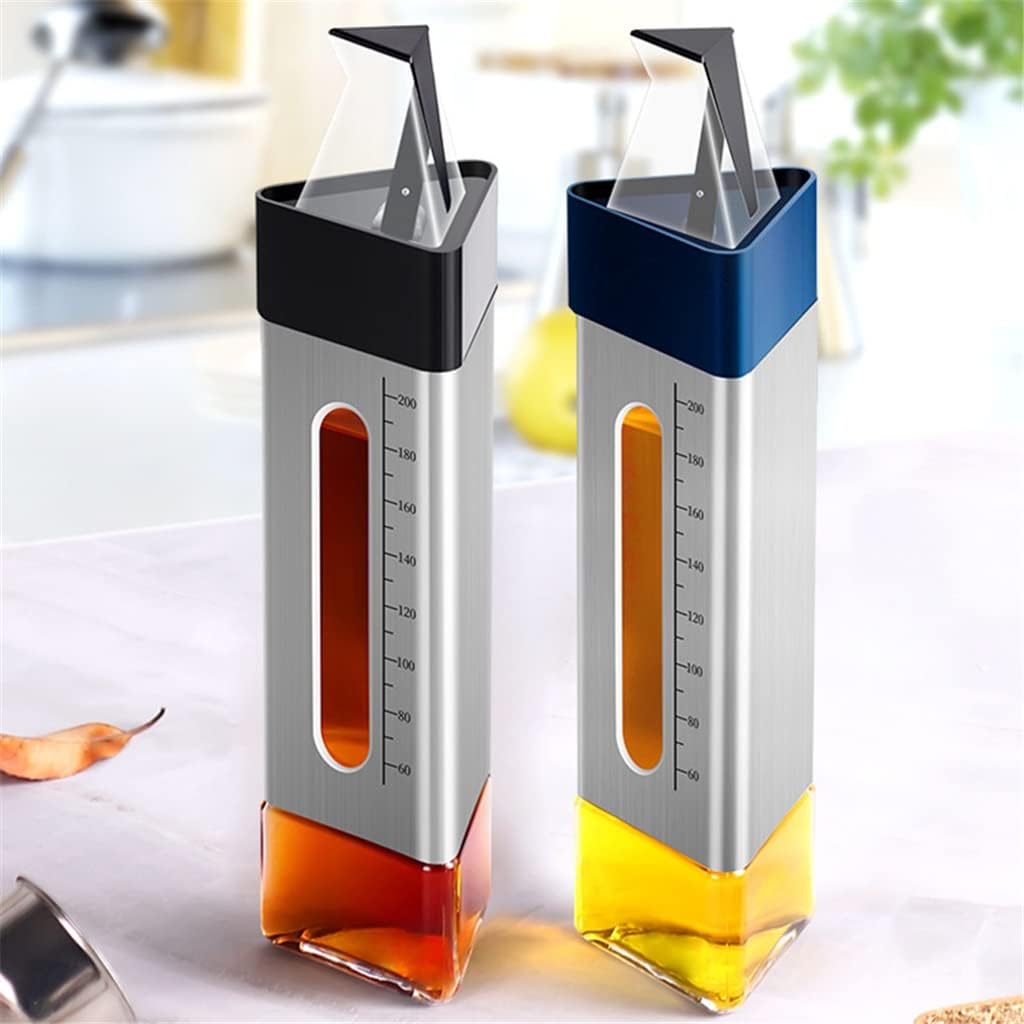 Oil Bottle Sealed Sauce Vinegar Seasoning Pot Jar Practical Condiments Storage Kitchen Tool