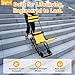 Portable Lift Stair Chair, Manual Transport Stair Chair with Wheels, Transfer Stair Chair Lift for Daily Transfer, Fire Incidents, Sports Venues, Withstands 350 lbs