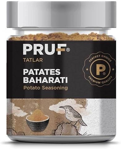 Pruf Patates Baharatı/Patato Seasoning 145 Gr. Sağlıklı Cam Kavanoz