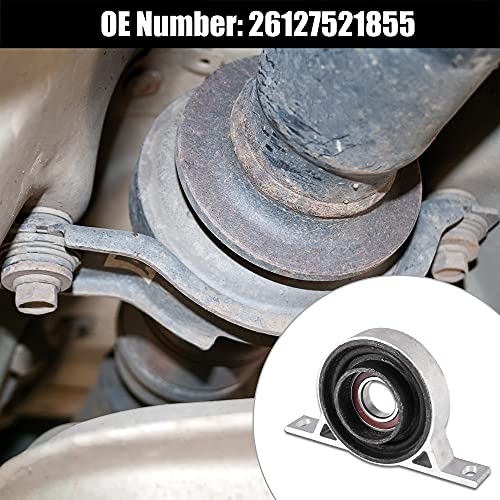 X Autohaux A21072200UX0109 26127521855 Rear Driveshaft Center Support Bearing Assembly thumb #1