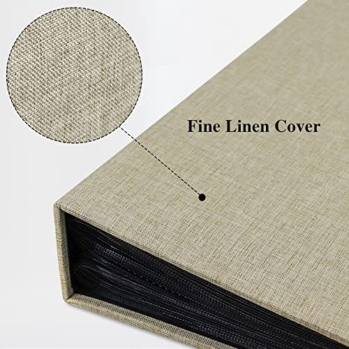 Vienrose Fotoalbum, traditionell, 10 x 15 cm, 300 Hüllen, Leineneinband, großes Format, für Familie, Baby, Hochzeit – Bild 4