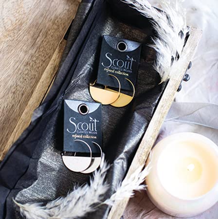 Scout Curated Wears - Refined Earring Collection - Lunar Hoop/Gold Vermeil4