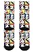Warner Brothers Animaniacs Yakko Wakko Dot Character Sublimated Crew Socks