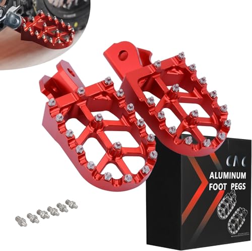 JFG RACING Dirt Bike Foot Pegs,MX Foot Pedals...