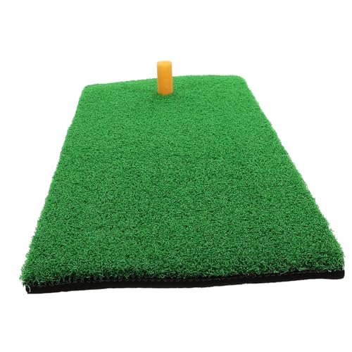 OHPHCALL Golf Swing Mat Golf Game Mate Practice Mat for Indoor Golfing Putting Green Portable Lightweight