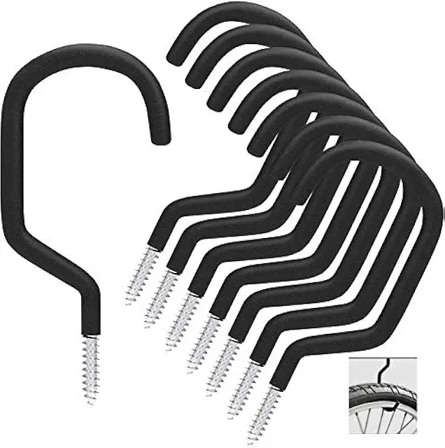 Sinoer Crochet Vélo 8 Pièces - Support Polyvalent Garage Jardin