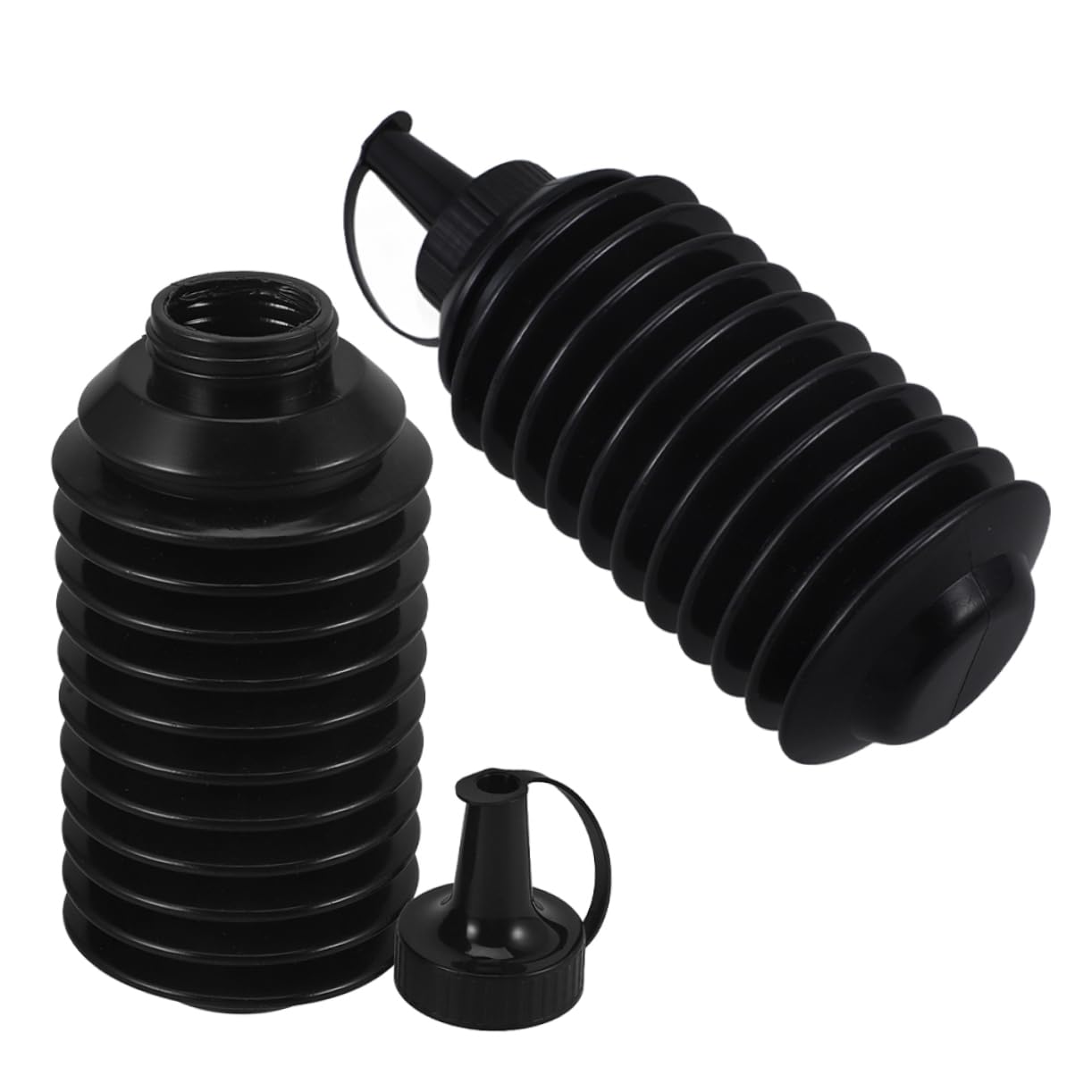 KICHOUSE Multi-Functional Bead Bottle 2pcs Toy Bead Holder Plastic Folding Bottle Organize Toy Strong Material