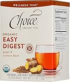 Choice Organic Teas Wellness Teas, 16 Tea Bags, Easy Digest