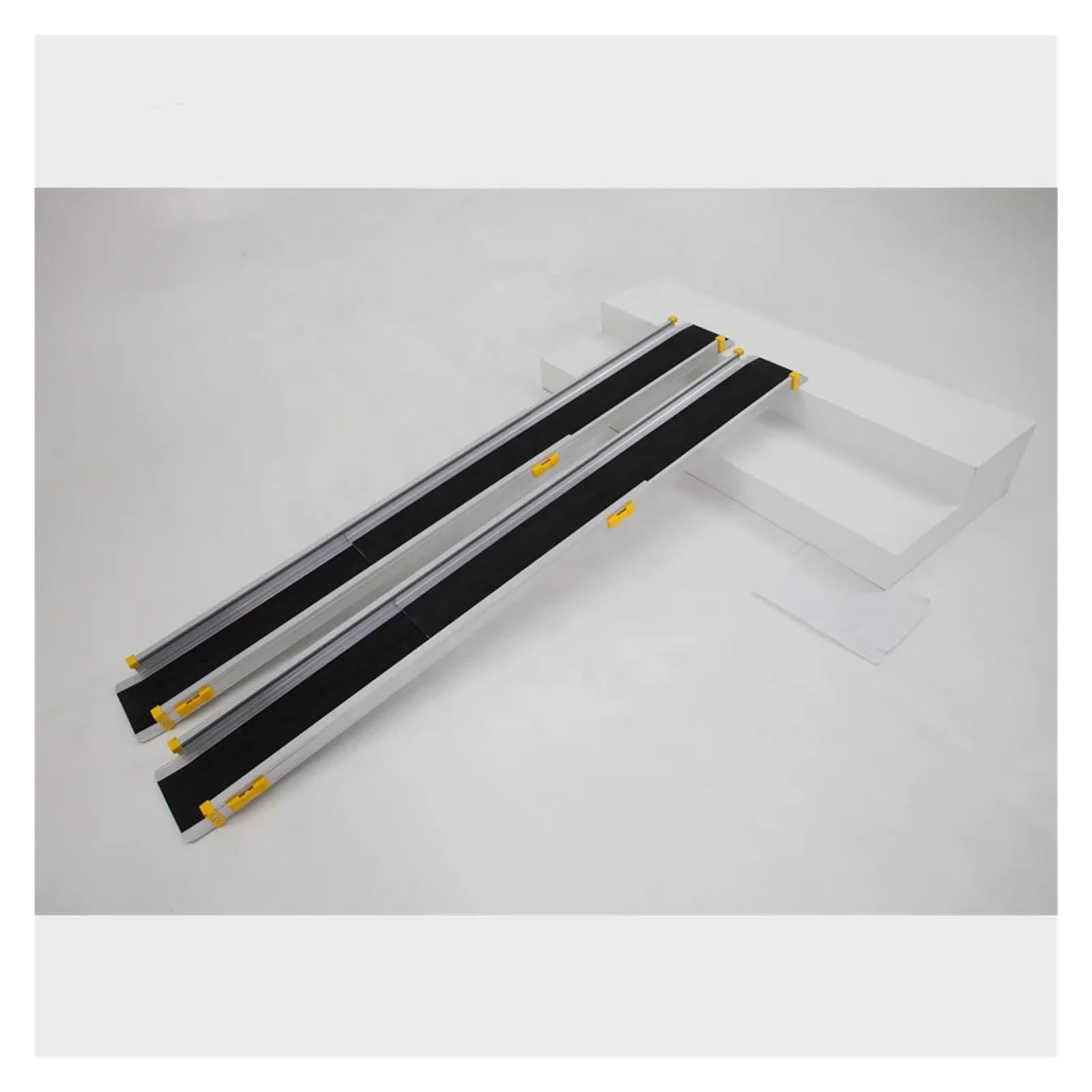 Rampas para Silla De Ruedas Metal de Aluminio telescópico Ligero portátil de la rampa de cargamento de la Silla de Ruedas del Coche for Las escaleras