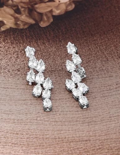 Image of Rubans Necklace Set Stylish American Diamond Zirconia Trendy Jewellery Gift for Women & Girls