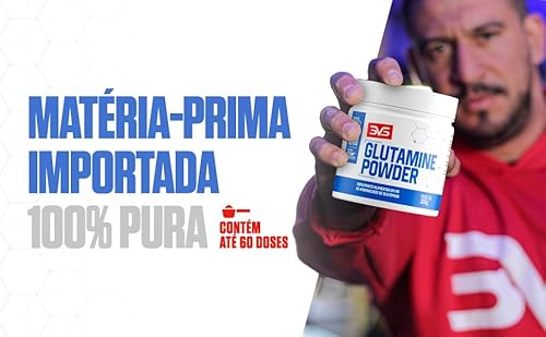 3VS Nutrition Glutamine Powder 150g 100% Glutamina Pura