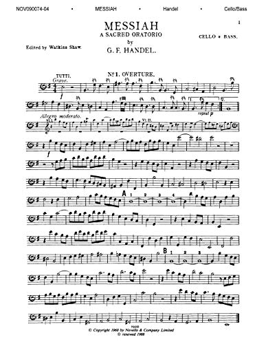 Messiah - A Sacred Oratorio