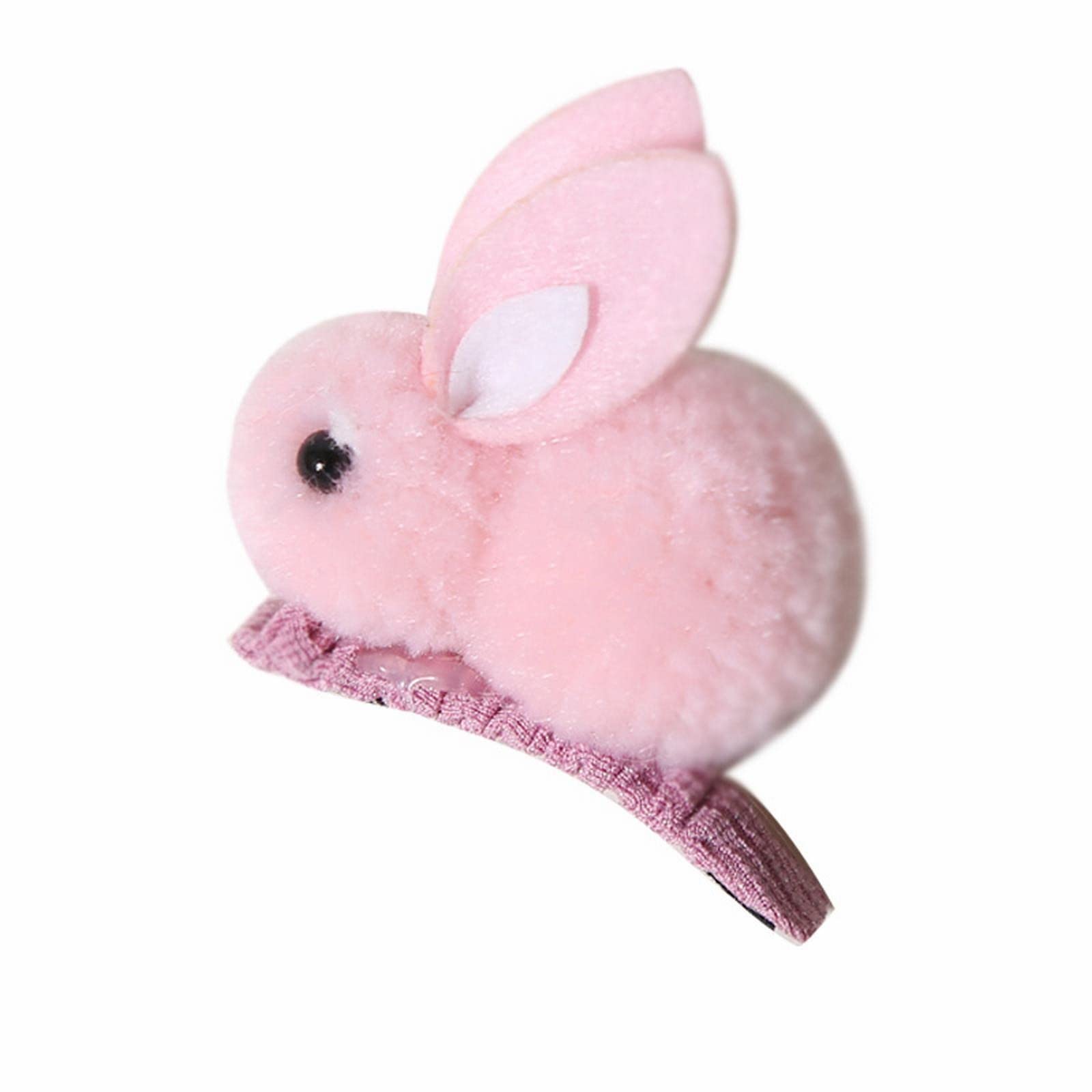 Amazon.com : Kids Scrunchies Holders Ponytail Bunny Furry Curly Cute Ties Hair  Hair Hair Elastic Hair Bands Clips For Girls Barrettes Barrettes for Thin  Hair Kids (B, One Size) : Beauty &