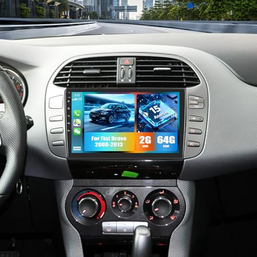 【SISTEMA AUDIO AD ALTA DEFINIZIONE】Scopri una qualità del suono eccezionale con l'amplificatore da 4x45W e l'equalizzatore parametrico avanzato. L'autoradio CarPlay per Fiat Bravo 2009 FM/RDS con 18 stazioni memorizzabili offre una ricezione cristallina. Il Bluetooth 4.1 consente lo streaming audio di alta qualità e chiamate in vivavoce nitide. Supporto dei formati audio lossless (FLAC, WAV) per gli audiofili esigenti