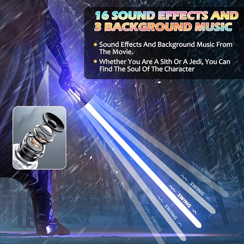 Lorsaberus C026 Lightsaber For Dueling 12 Rgb Light Saber thumb #5