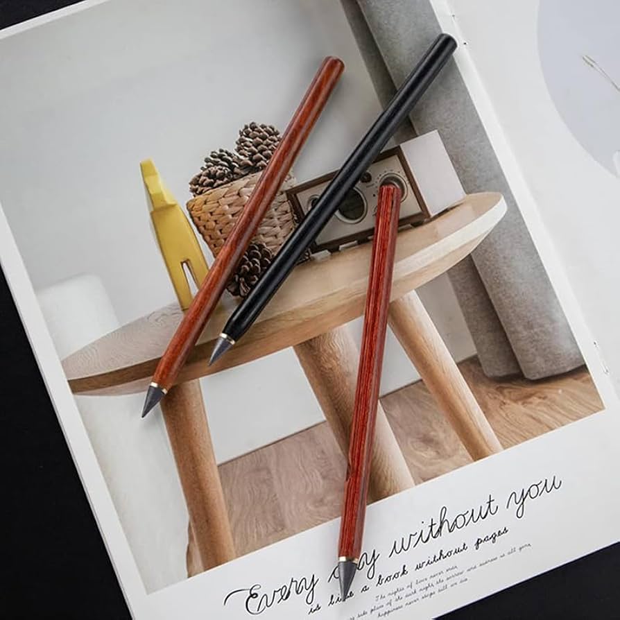 鉛筆 Amazon | 無限鉛筆 削らない鉛筆 木製 永久鉛筆 2本セット 安全