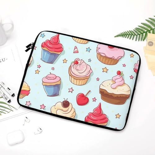 Funda para laptop con diseño de pastel 10 pulgadas miniatura 5