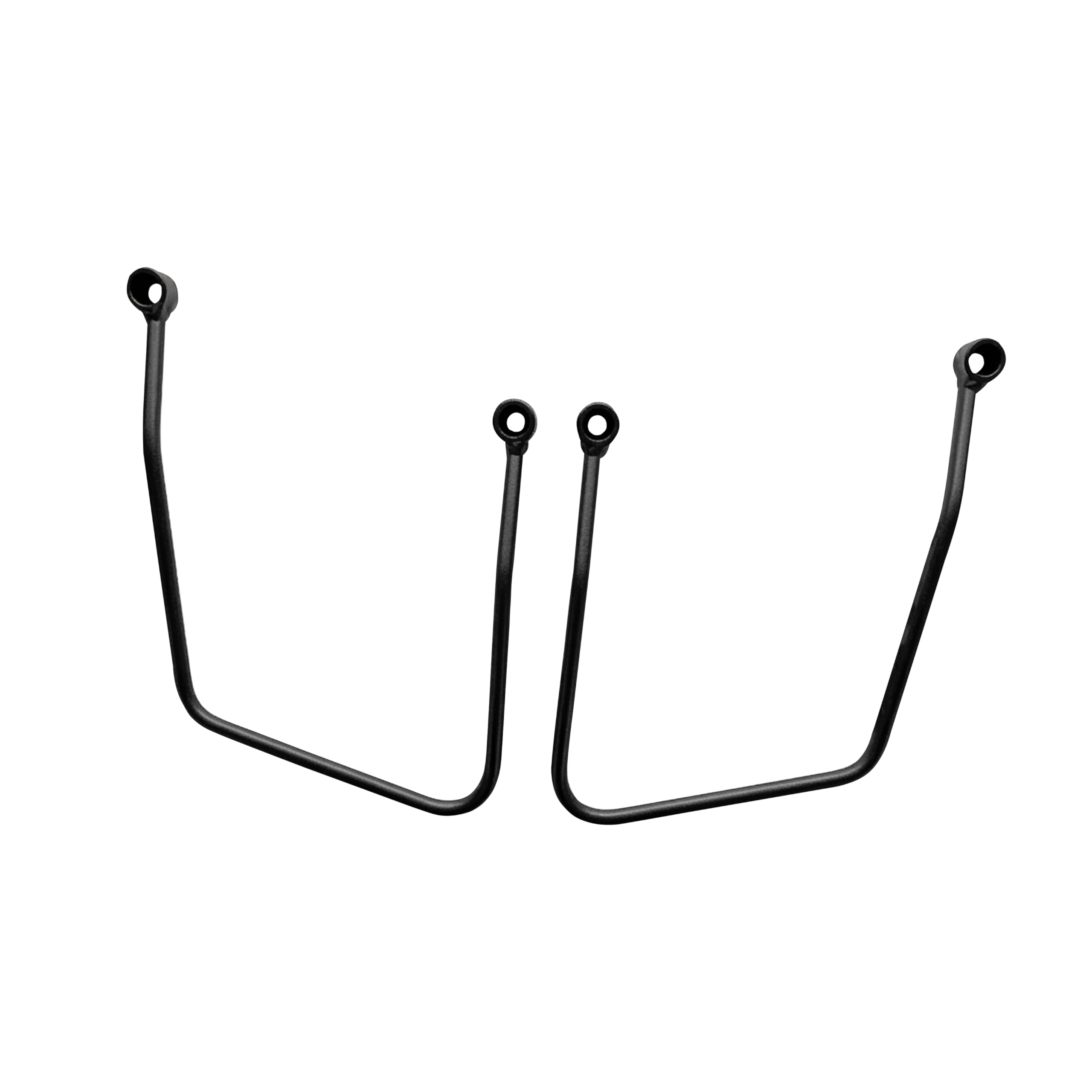 Spaan - Paire De Supports Sacoches Latérales Standard Compatible avec MASH 125-250, Noir