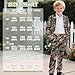 Yewattles Kids 2026 Fashion Suits for Boys 2 Piece Including Jacket,Pants and Tie Pockets for Festive Gatherings 6-14 Years Retro Leaf