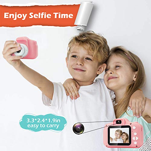 image for Jogotoll Kids Camera, 20.0MP Digital Dual Camera with 32GB SD Card, El
