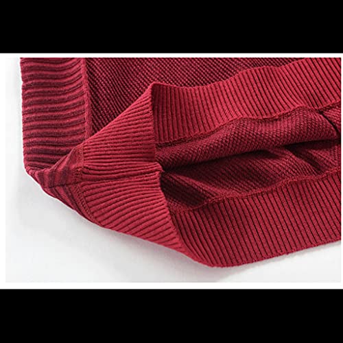 Men's Sweater Fall/Winter Pullovers Crew NeckSolid ColorsCasual Base Long Sleeve Knitwear3