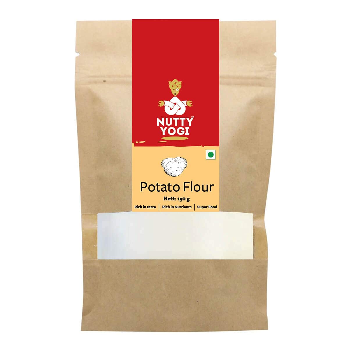 Nutty Yogi Potato Flour, 150gm (Pack of 3) (B09NXQ88GG) Amazon Price History, Amazon Price Tracker