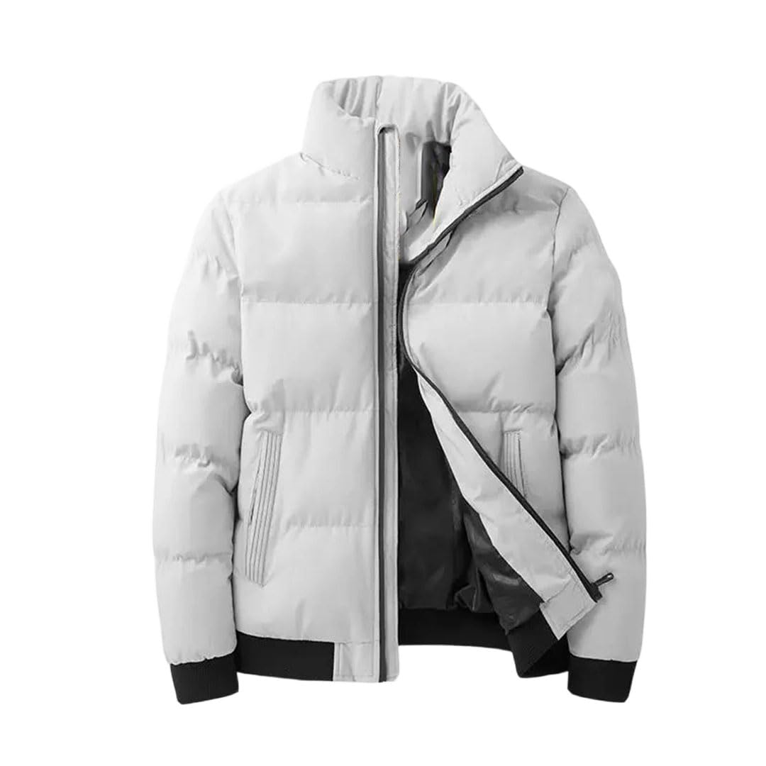Veste d'hiver homme coupe ample coton épais fin du froid grande taille