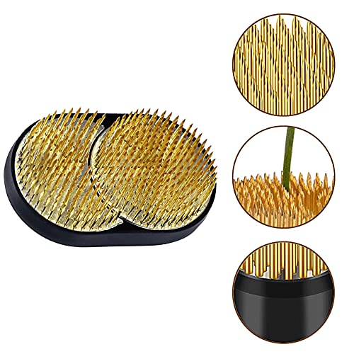 AUTUUCKEE Sun and Moon Ikebana Kenzan, Flower Frog...