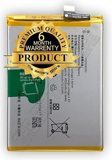 Image of THE BATTERY STORE Original B-H9 Battery for Vivo Y19 1915 Battery with 6 Month warrenty**** (PPP44)
