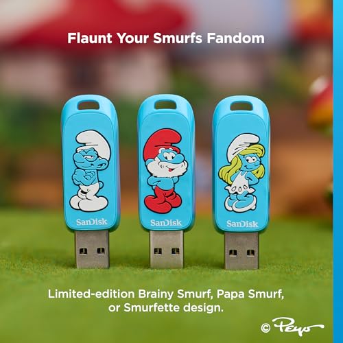 SanDisk Smurfs Smurfette Edition clé USB USB 3.2 Gen 1 - vue 4