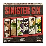 Marvel Sinister Six, Spider-Man Villains Heist Card Game for Teens and Adults