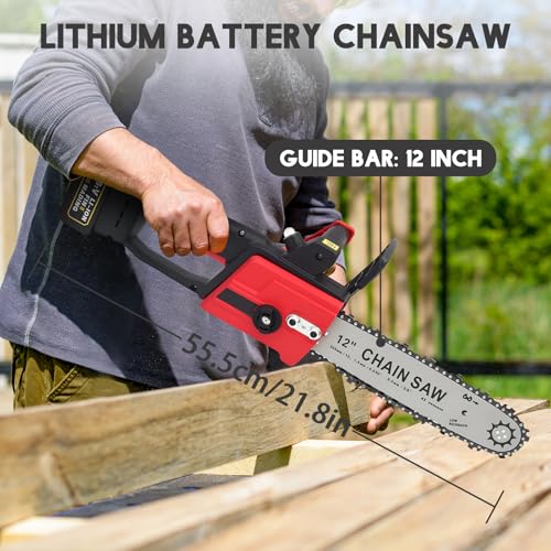12 Brushless Chainsaw,Cordless Electric Chainsaw - image 7