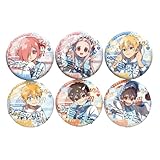 ZHMZM(田青) 地縛少年花子くん 缶バッジ 八尋寧々 花子くん 6点セット おしゃれ 可愛い 高級 学生 人気 かばん掛け 萌えグッズ アニメ 金属製品 バッジ 円形 カバン バッグ リュック 道具 プレゼント [並行輸入品]