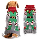 DOGGYZSTYLE Dog Cat Ugly Christmas Sweater Boy Girl Xmas Pet Clothes Holiday Puppy Costume New Year...