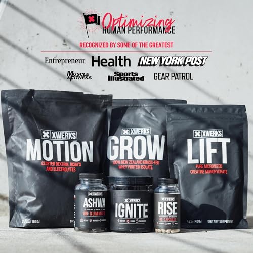 Image of Xwerks Ignite Pre Workout Powder for Men and Women, Natural Preworkout Energy Drink Powder, Gluten Free Keto Formula for Endurance Stamina and Workout Focus, 150 mg Caffeine, 30 Servings, Fruit Punch