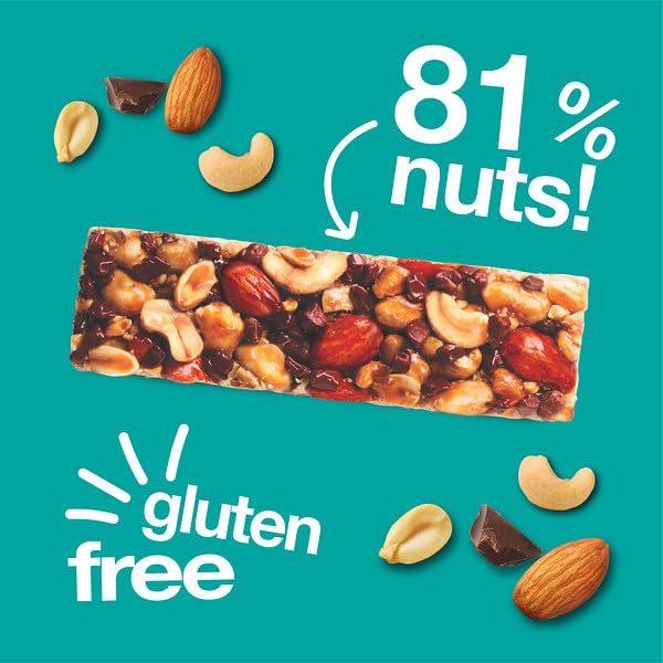 KIND Bars, High Fibre, Gluten Free Snack Bars, Chocolate Chip Cashew, No Artificial Colours, Flavours or Preservatives 12 x 40g - Image 4