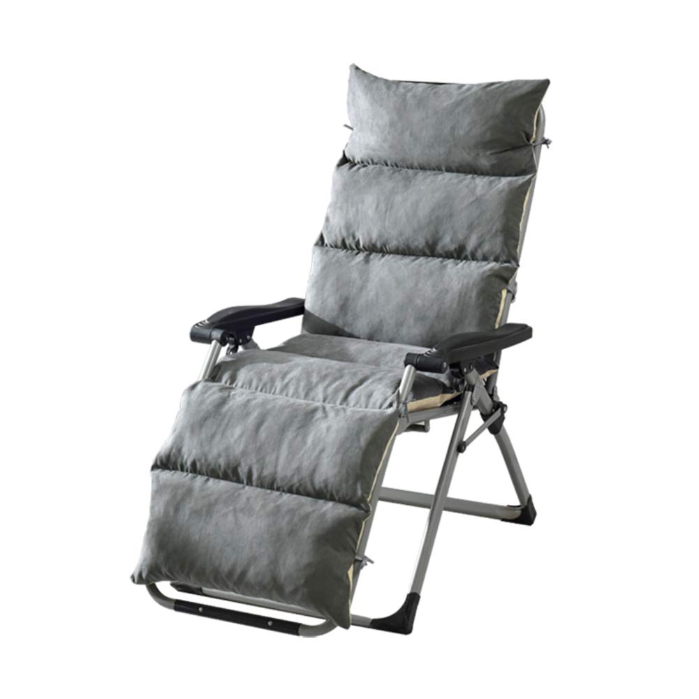 Coussin chaise longue épaissir rembourré daim anti-dérapant