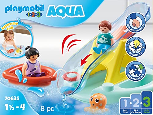 Playmobil 70635 Ilôt Toboggan Aquatique - vue 5