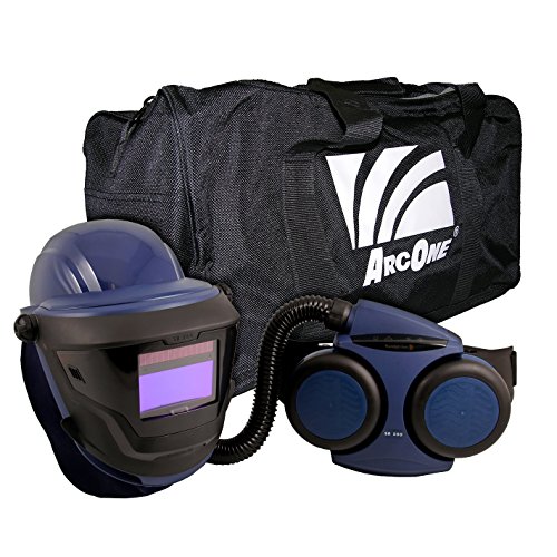 ArcOne 7500VX-H06-8421 HH/Welding Helmet Kit with SR 500 PAPR, 7500VX Filter and Duffle Bag