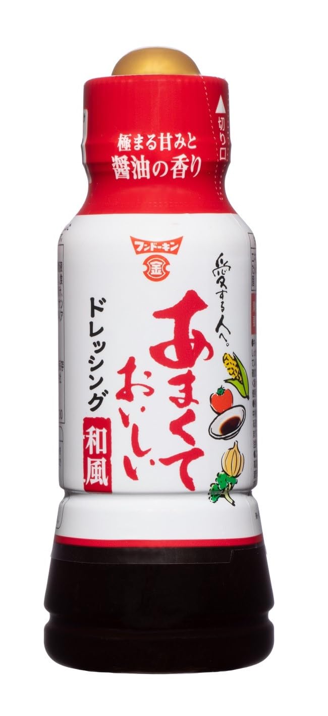 【プライムデー】【41%OFF】【764円（定期便688円）】 フンドーキン あまくておいしい和風ドレッシング 190ml×4本