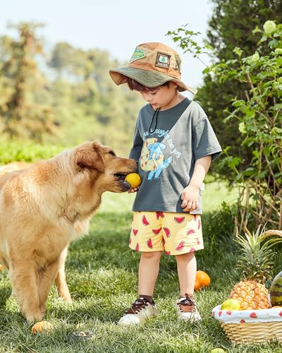 SURF CUZ Surfcuz Little Boys Swim Trunks UPF 50+ Toddler Beach Shorts Swimsuit Kids Quick Dry Swimwear2