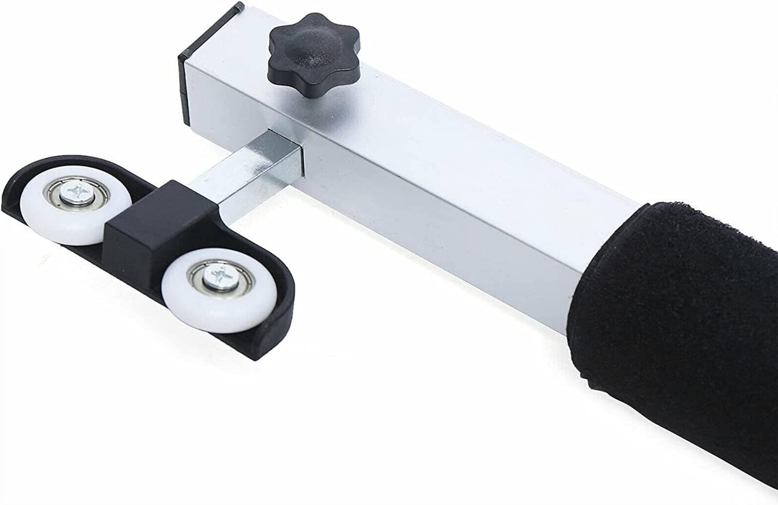 Nivelador de baldosas de acero inoxidable plegable, 1270 mm de largo, para la colocación de baldosas de piso, control preciso del espesor de la capa de mortero con rack, compacto y ergonómico para res
