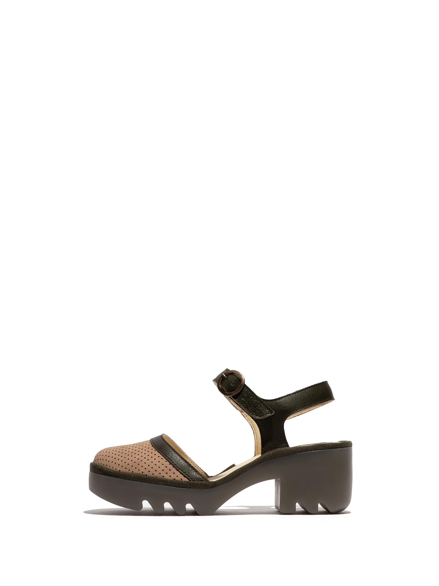 Fly London TEYO583FLY Women's Sandal, Taupe/khaki