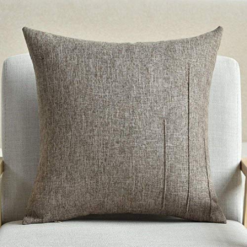 Coussin lin oreiller décoration haut de gamme au design créatif et simple